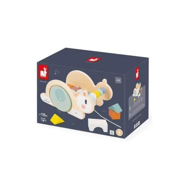 Chariot cube Escargot Sweet Cocoon - Janod