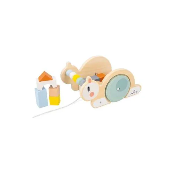 Chariot cube Escargot Sweet Cocoon - Janod