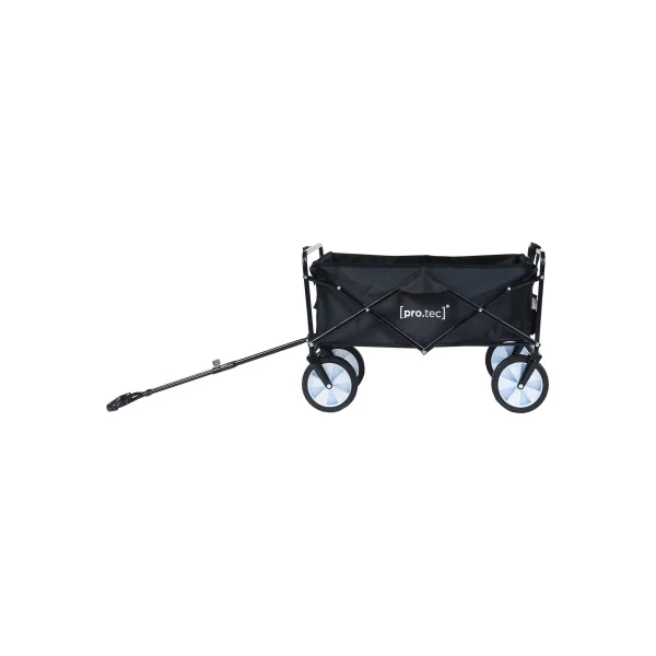 Chariot Pliable de Jardin 80 kg Noir Chariot de Plage Pliable