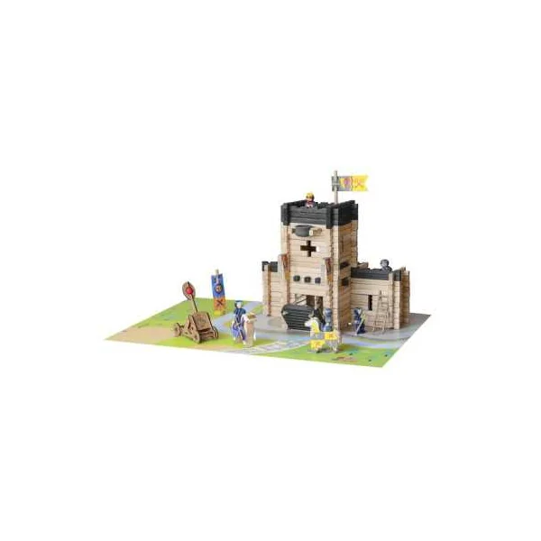 Chateau fort et catapulte 270 pièces - Jeujura