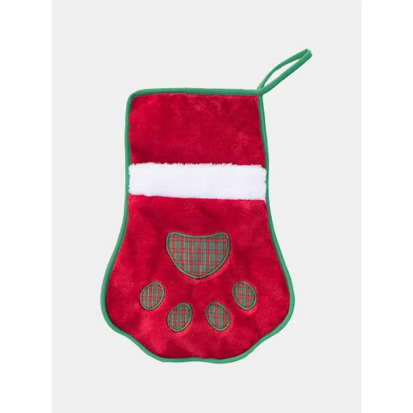 Chaussette à cadeaux à glisser sous le sapin pour Chien et Chat