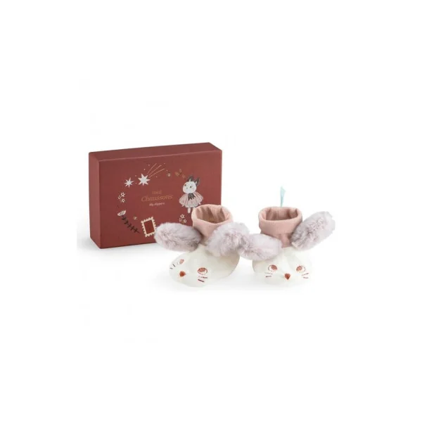 Chaussons souris Après la pluie - Moulin Roty