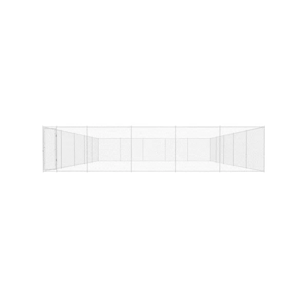 Chenil 10m x 10m Enclos chien Grillagé Parc 100m²