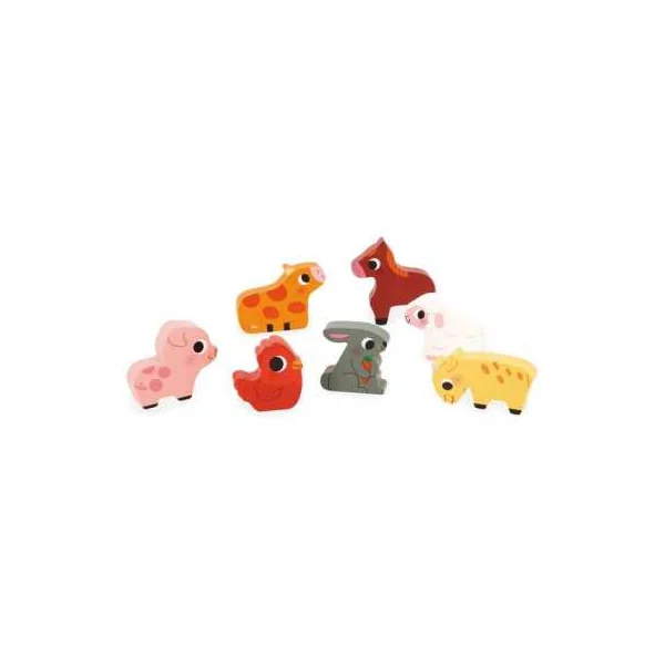 Chunky puzzle La ferme - Janod