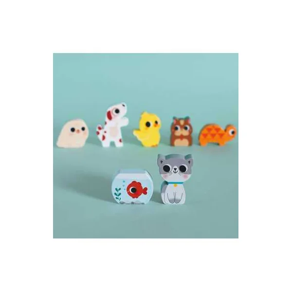 Chunky puzzle Les animaux familiers - Janod