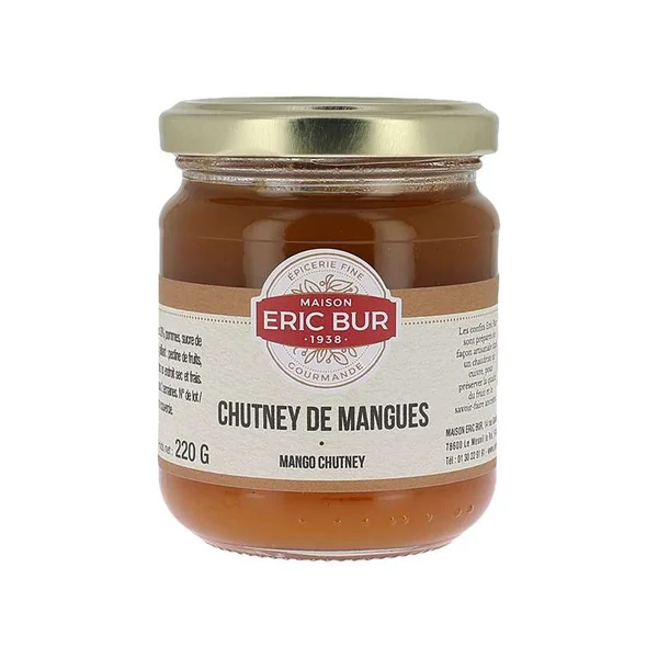 Chutney de mangues, Eric Bur (220 g)