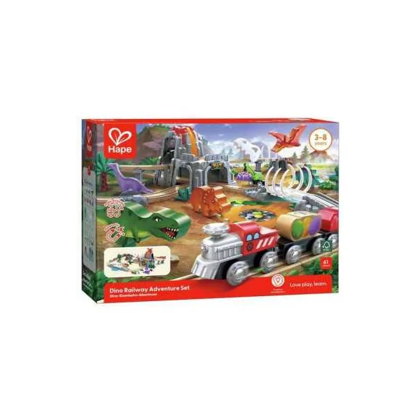 Circuit de train Dino Adventure - Hape