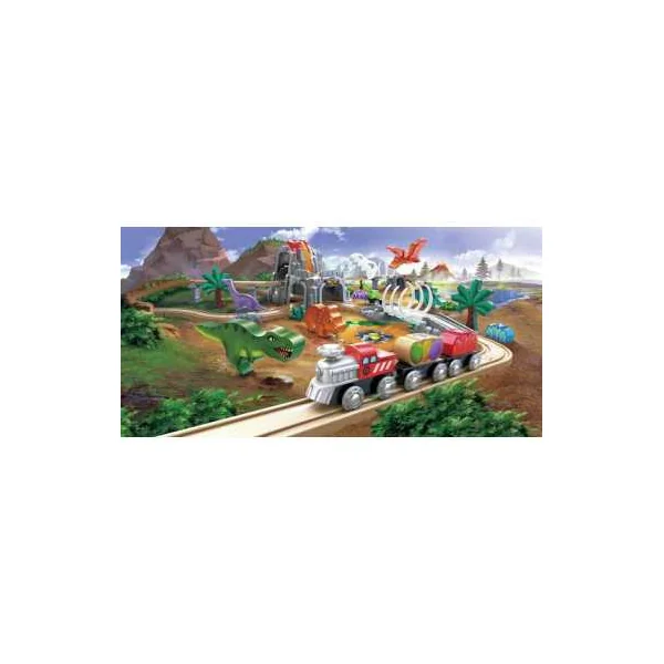 Circuit de train Dino Adventure - Hape