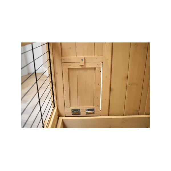 Clapier Rongeur Pin Massif Cage Cochon d'Inde Cage Lapin Style Scandi