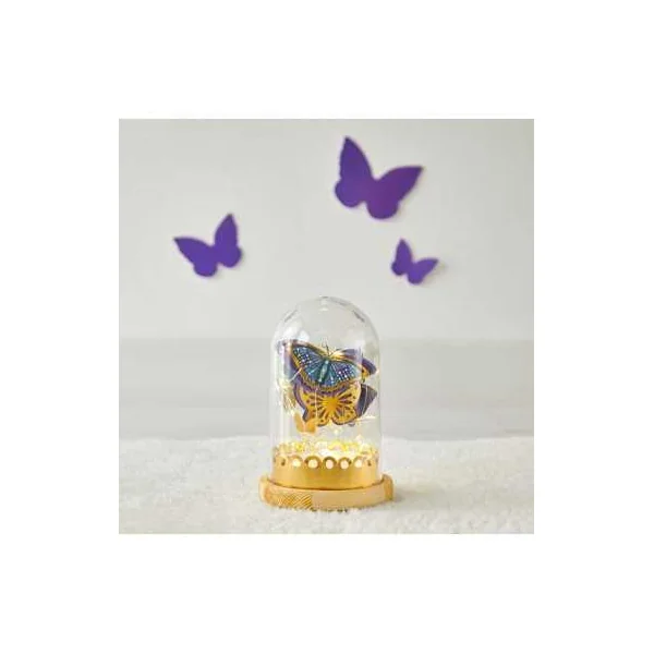 Cloche lumineuse Papillons à créer - Les ateliers déco - Janod