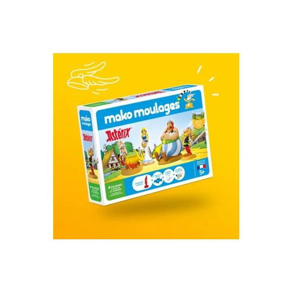 Coffret 4 moules Astérix et Obélix - Mako Moulages