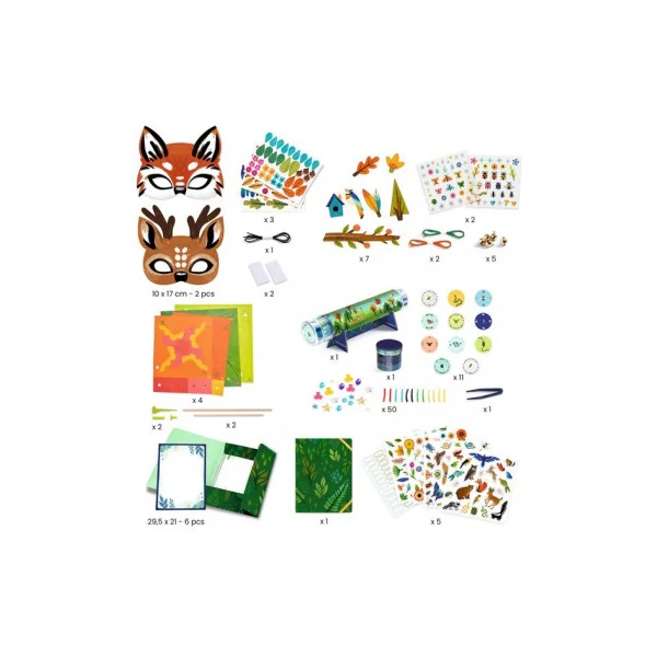 Coffret 5 activités Nature - Do it Yourself Djeco
