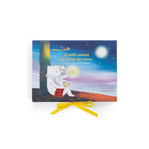 Coffret cinema 32 histoires du soir l'école des loisirs - Moulin Roty