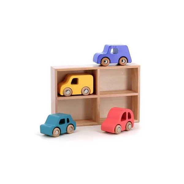 Coffret de 4 voitures City - Vilac