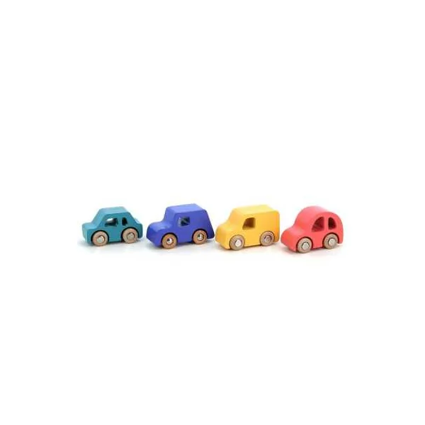 Coffret de 4 voitures City - Vilac