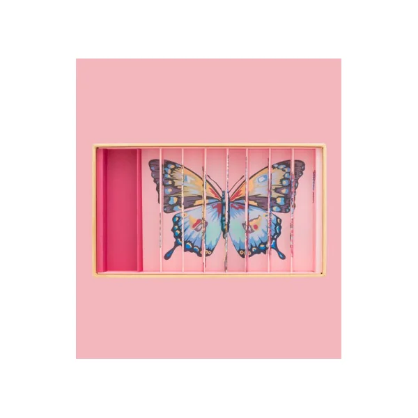 Coffret de 59 billes Papillons Anamorphique - Billes & Co