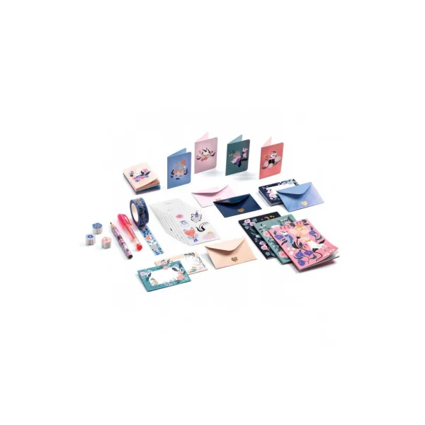 Coffret de papeterie Cécile - Djeco