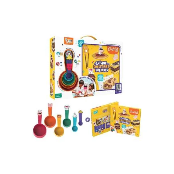 Coffret Je cuisine mes goûters préférés - Chefclub Kids