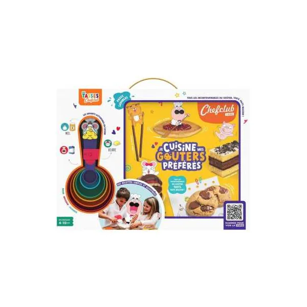 Coffret Je cuisine mes goûters préférés - Chefclub Kids