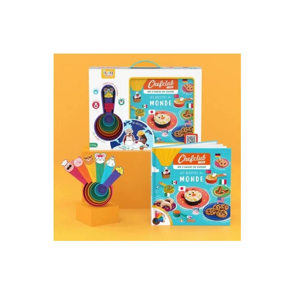 Coffret Les recettes du Monde - Chefclub Kids