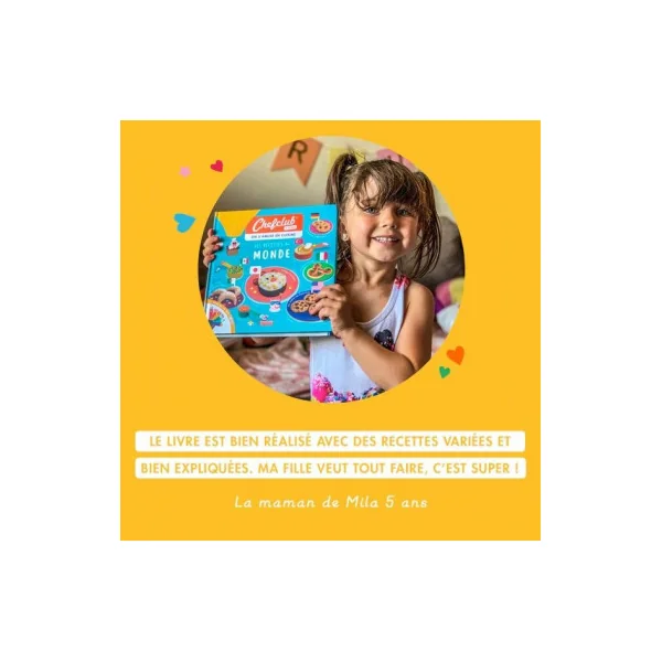 Coffret Les recettes du Monde - Chefclub Kids