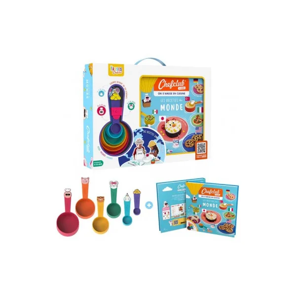 Coffret Les recettes du Monde - Chefclub Kids