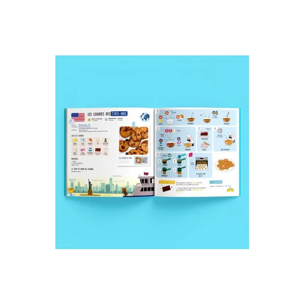 Coffret Les recettes du Monde - Chefclub Kids