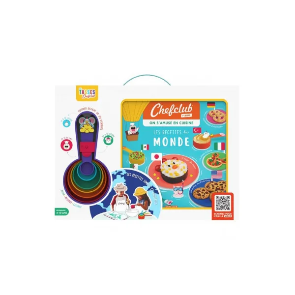 Coffret Les recettes du Monde - Chefclub Kids