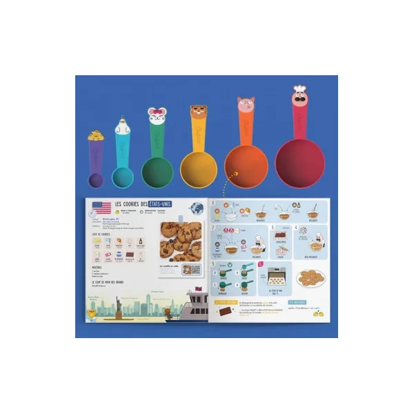 Coffret Les recettes du Monde - Chefclub Kids