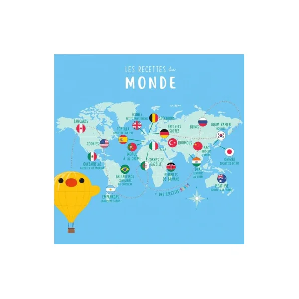 Coffret Les recettes du Monde - Chefclub Kids