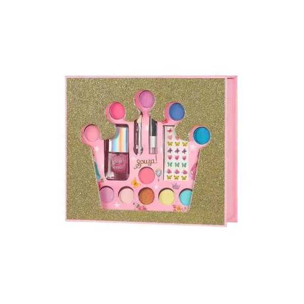 Coffret maquillage couronne - Souza