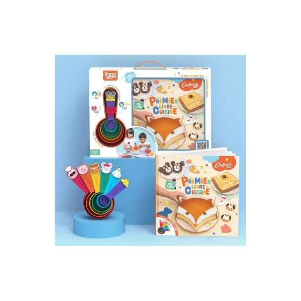 Coffret Mon premier livre de cuisine - Chefclub Kids