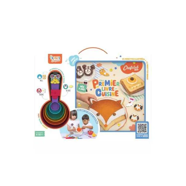 Coffret Mon premier livre de cuisine - Chefclub Kids