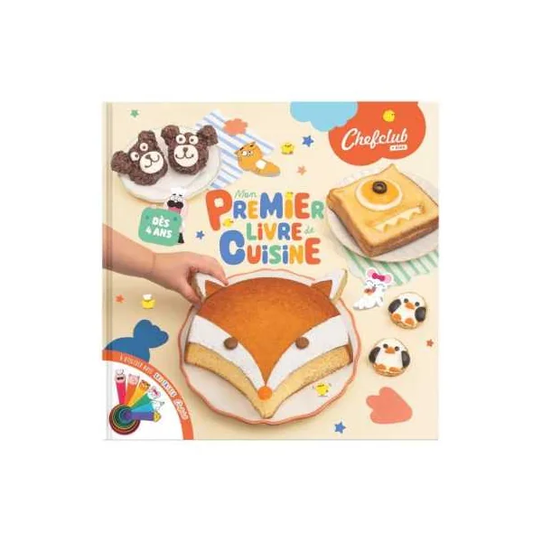 Coffret Mon premier livre de cuisine - Chefclub Kids