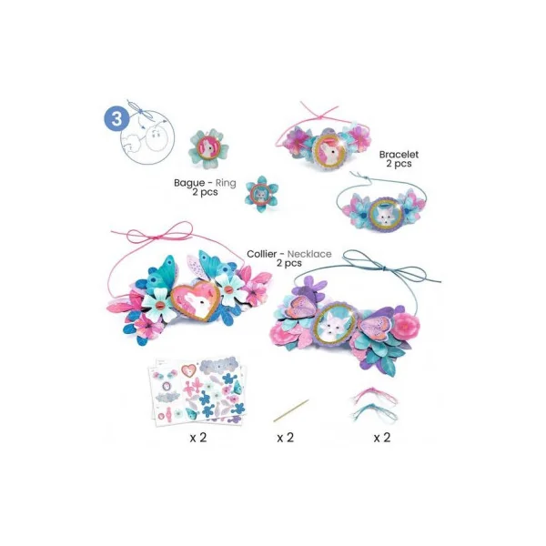 Coffret multi-activités Nymphea - Do it Yourself - Djeco