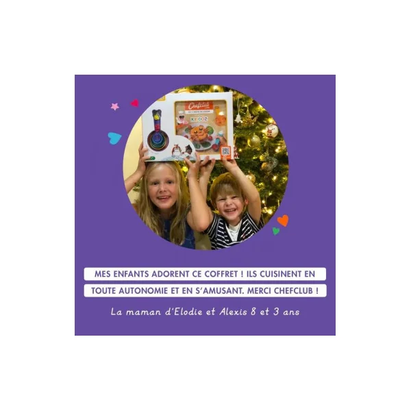 Coffret On s’amuse en cuisine - Chefclub Kids