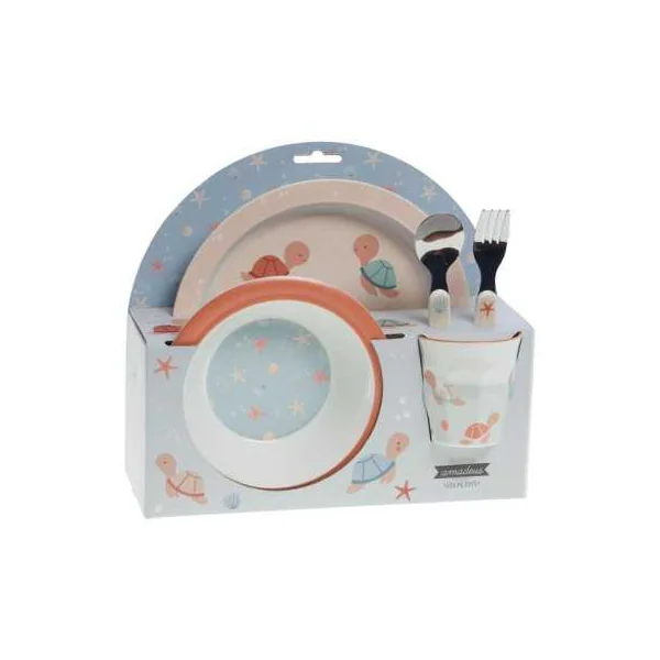 Coffret repas Lulu la tortue - Amadeus Les Petits