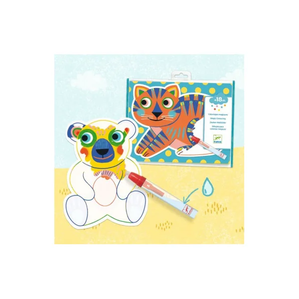 Coloriage à l'eau Animalo-Ma - Djeco