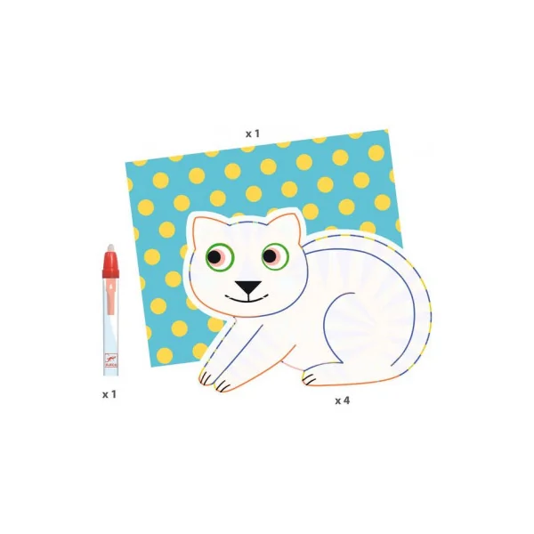 Coloriage à l'eau Animalo-Ma - Djeco