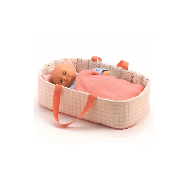Couffin Pink Lines Pomea - Djeco