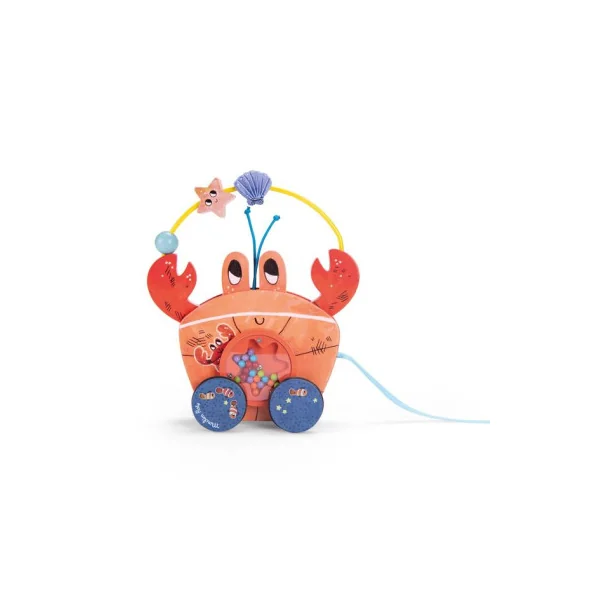 Crabe à tirer Les aventures de Paulie - Moulin Roty
