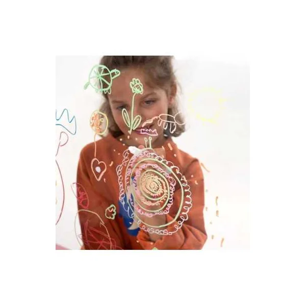 Crayons de cire lavables Néon - Super Petit