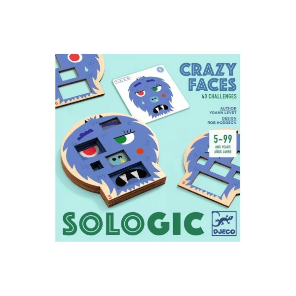 Crazy Faces Sologic - Djeco