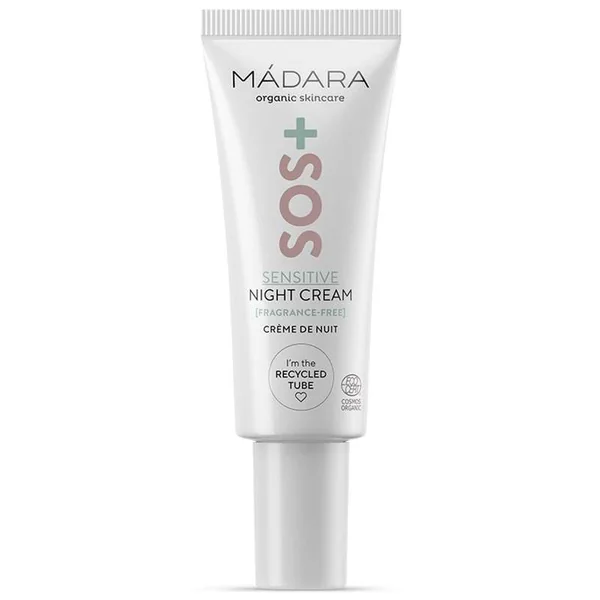 Crème de nuit SOS+ Sensitive BIO, Madara (17 ml)