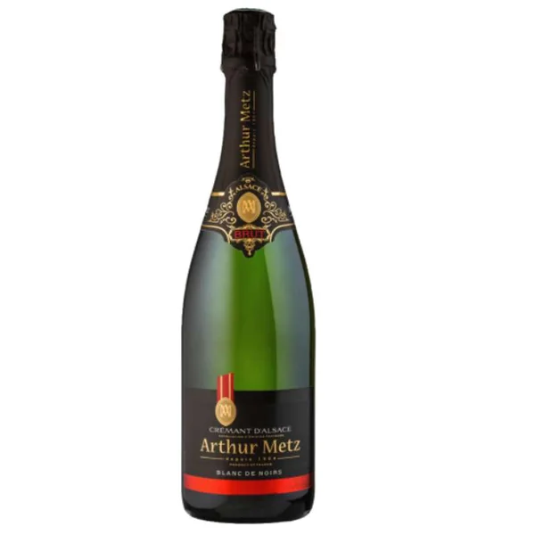 Crémant d'Alsace blanc de noirs 12°, Arthur Metz (75 cl)