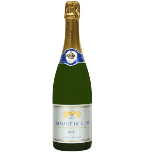 Crémant de Loire AOP blanc brut 12°, U (75 cl)