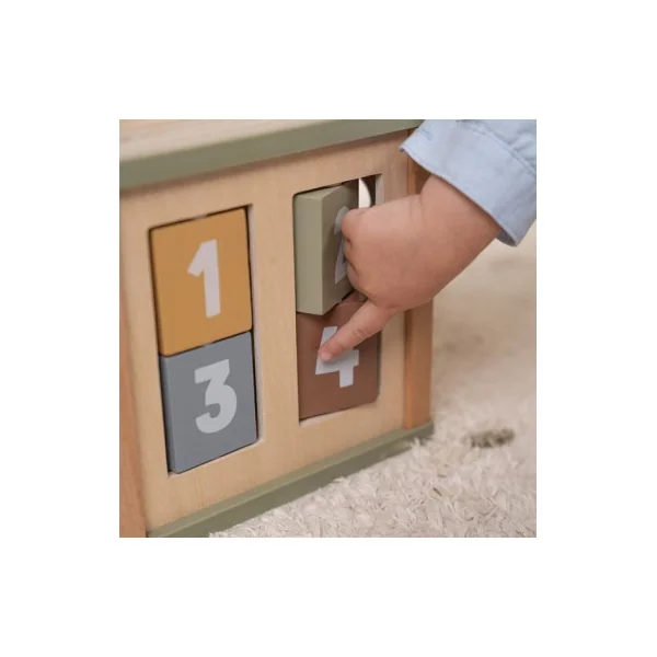 Cube d'activités en bois Little Farm - Little Dutch