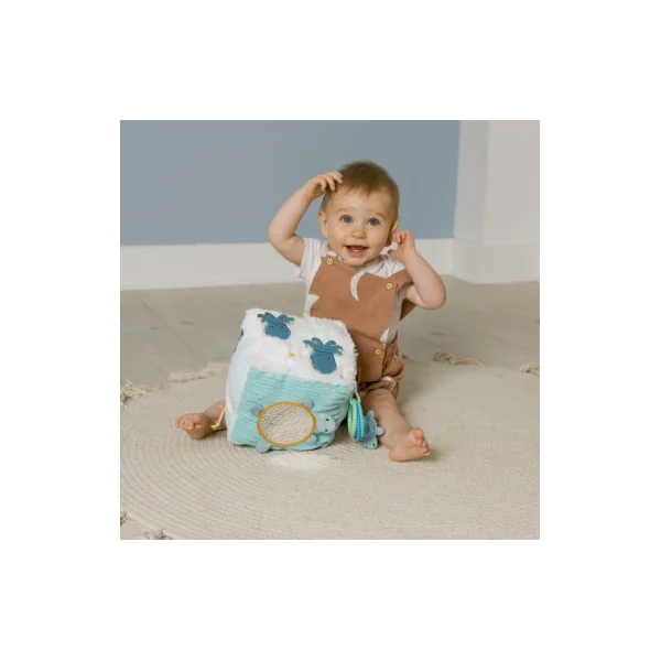 Cube d'activités en tissu Océan - Little Big Friends