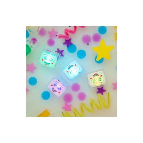 Cubes lumineux jaunes Alex - Glo Pals