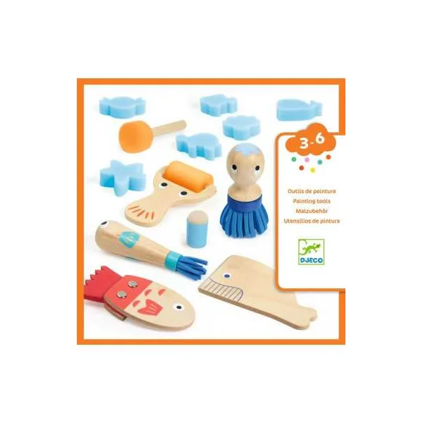 Curieux outils pour peindre - Djeco